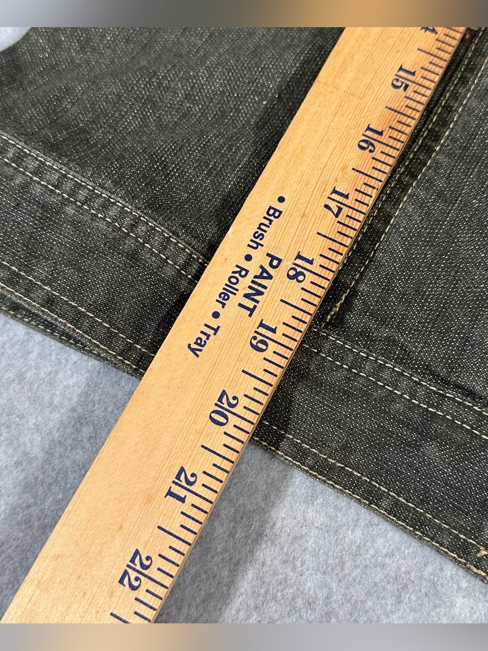 Ruby Rd. Petite Rhinestone Denim Jacket - Picture 8 of 10